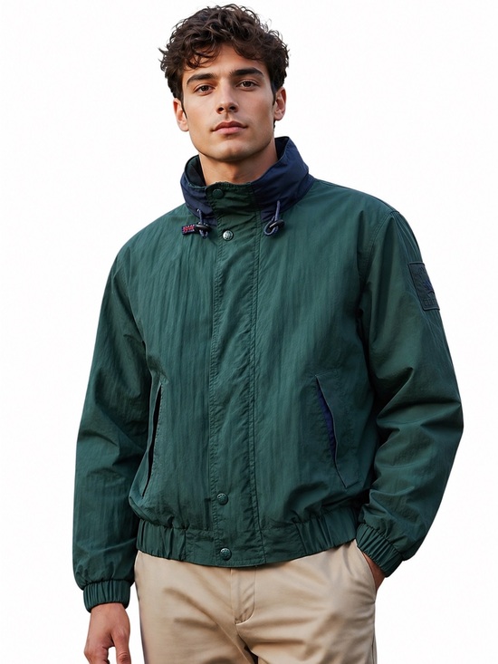 Tommy Hilfiger Other - Vintage Tommy Hilfiger Dark Green Windbreaker Jacket